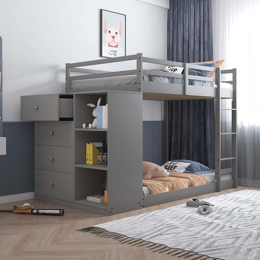Gaston Twin/Twin Bunk Bed By Acme Furniture | Beds | Modishstore