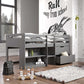 Fabiana Twin Loft Bed  By Acme Furniture | Beds | Modishstore - 2