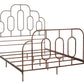 Safavieh Paloma Metal Retro Bed Full Size - Antique Bronze | Beds | Modishstore - 3