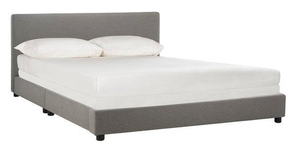 Safavieh Carter Bed Queen Size - Grey | Beds | Modishstore - 2