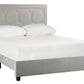 Safavieh Solania Bed Queen Size - Grey | Beds | Modishstore - 4