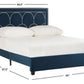 Safavieh Solania Bed Queen Size - Navy | Beds | Modishstore - 3