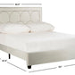 Safavieh Solania Bed Queen Size - Creme | Beds | Modishstore - 3