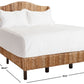Safavieh Finola Rattan Bed Queen Size - Natural | Beds | Modishstore - 5