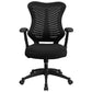 High Back Designer Black Mesh Executive Swivel Ergonomic Office Chair With Adjustable Arms By Flash Furniture | Office Chairs | Modishstore - 4