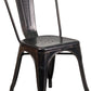 Flash Furniture Metal Indoor-Outdoor Stackable Chair | Outdoor Chairs | Modishstore-8