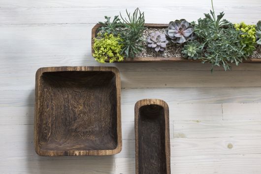 Blackwood Paulownia Wood Decorative Trays By Accent Decor | Decorative Trays & Dishes | Modishstore - 7