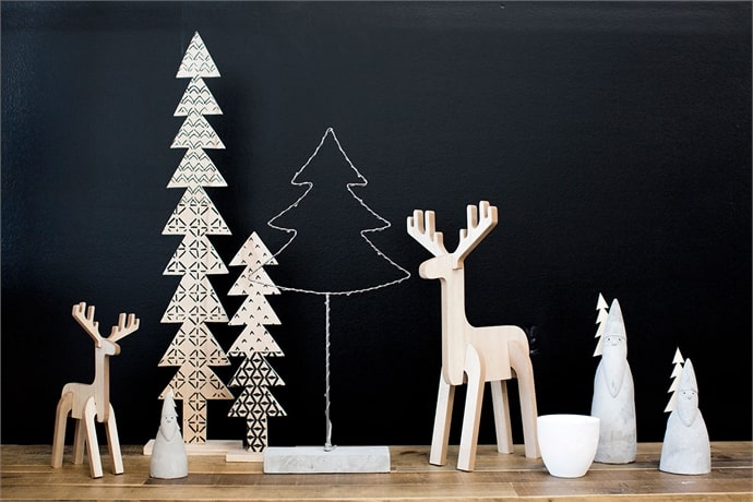 Blitzen Reindeer Set of 24 by Accent Decor | Ornaments | Modishstore - 7
