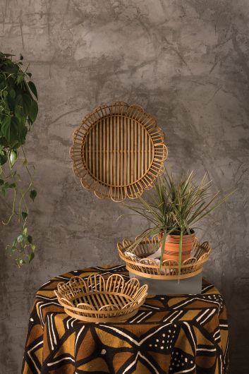 Bloemen Tray By Accent Decor | Wall Decor | Modishstore - 1