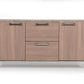 Nova Domus Boston Modern Brown Oak & Faux Concrete Office File Cabinet | Modishstore | Cabinets-2