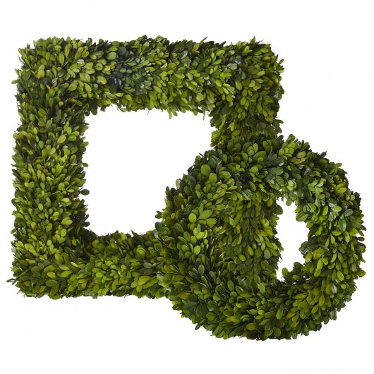 Boxwood Wreaths By Accent Decor | Garland & Wreath | Modishstore - 6