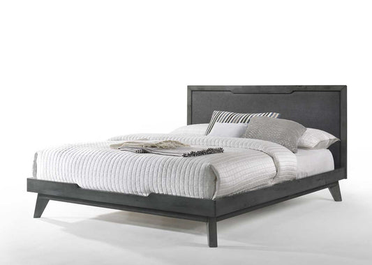 Nova Domus Soria Modern Grey Wash Bed | Modishstore | Beds