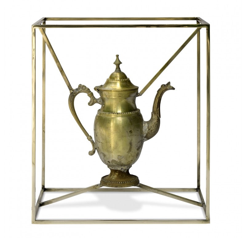 Floating Coffeepot Vase by Gold Leaf Design Group | Vases | Modishstore-3