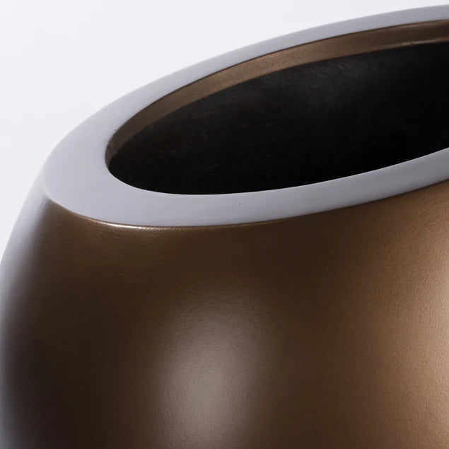 Fiddle Leaf in 29"H Sherry Pla By Gold Leaf Design Group | Planters, Troughs & Cachepots | Modishstore - 4