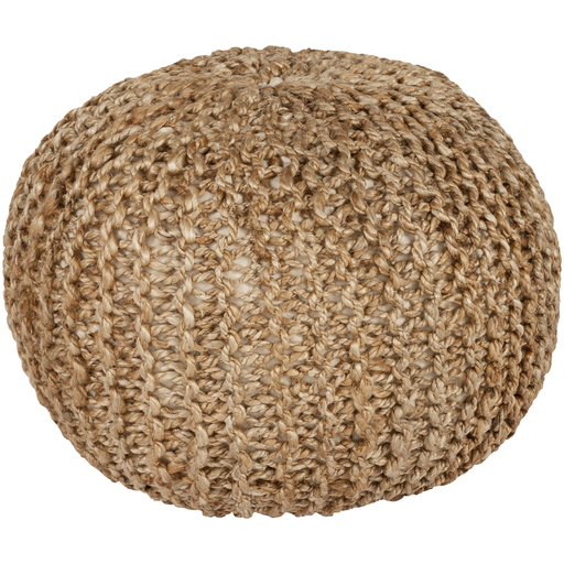 Surya Bermuda Sphere Pouf - Textural - BRPF-001 | Poufs | Modishstore