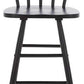 Safavieh Tally Wood Counter Stool - Black | Counter Stools | Modishstore - 2