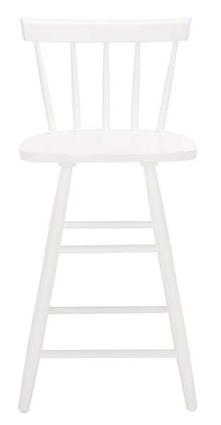 Safavieh Tally Wood Counter Stool - White | Counter Stools | Modishstore - 2