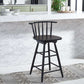 Safavieh Ray Swivel Counter Stool - Black | Counter Stools | Modishstore