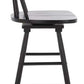 Safavieh Quai Swivel Counter Stool - Black | Counter Stools | Modishstore - 3