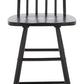 Safavieh May Wood Counter Stool - Black | Counter Stools | Modishstore - 2