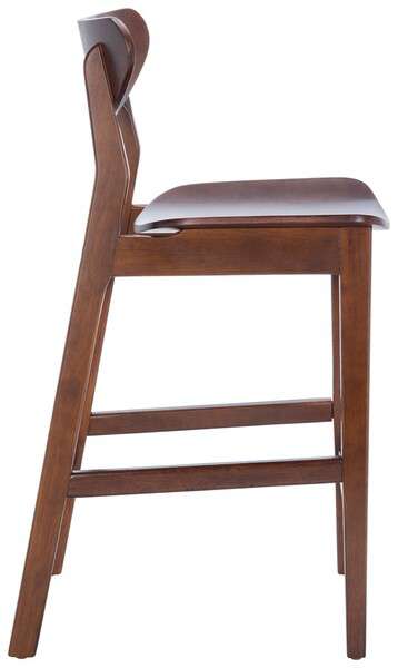 Safavieh Thaxton Counter Stool - Walnut | Counter Stools | Modishstore - 3