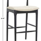 Safavieh Lionel Retro Bar Stool - Black | Bar Stools | Modishstore - 3