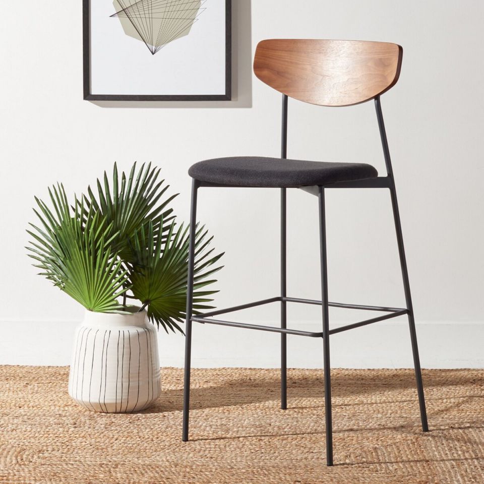 Safavieh Ryker Barstool | Bar Stools | Modishstore - 2