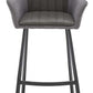 Safavieh Rodi Counter Stool - Gray | Counter Stools | Modishstore - 2
