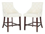 Safavieh Eleni Tufted Wing Back Counter Stool | Counter Stools | Modishstore - 5