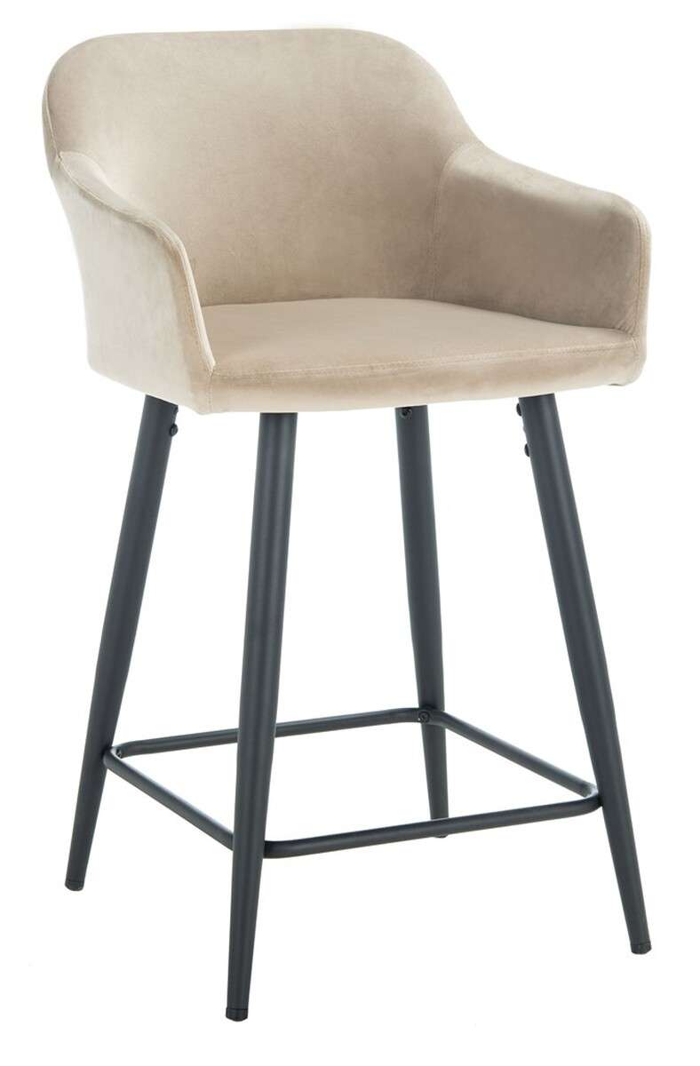 Safavieh Cataleya Counter Stool - Taupe | Counter Stools | Modishstore - 3