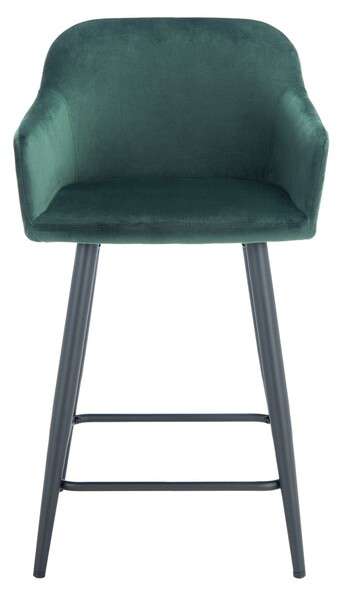Safavieh Cataleya Counter Stool - Malachite Green | Counter Stools | Modishstore - 2