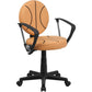 Basketball Swivel Task Office Chair With Arms By Flash Furniture | Office Chairs | Modishstore