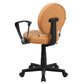 Basketball Swivel Task Office Chair With Arms By Flash Furniture | Office Chairs | Modishstore - 3