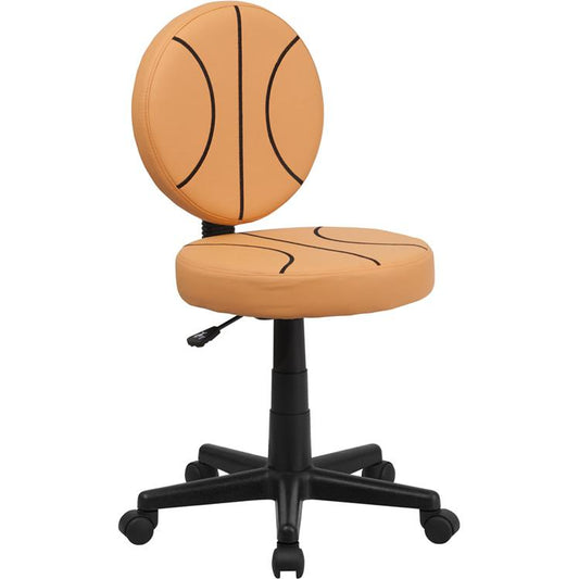 Basketball Swivel Task Office Chair By Flash Furniture | Office Chairs | Modishstore