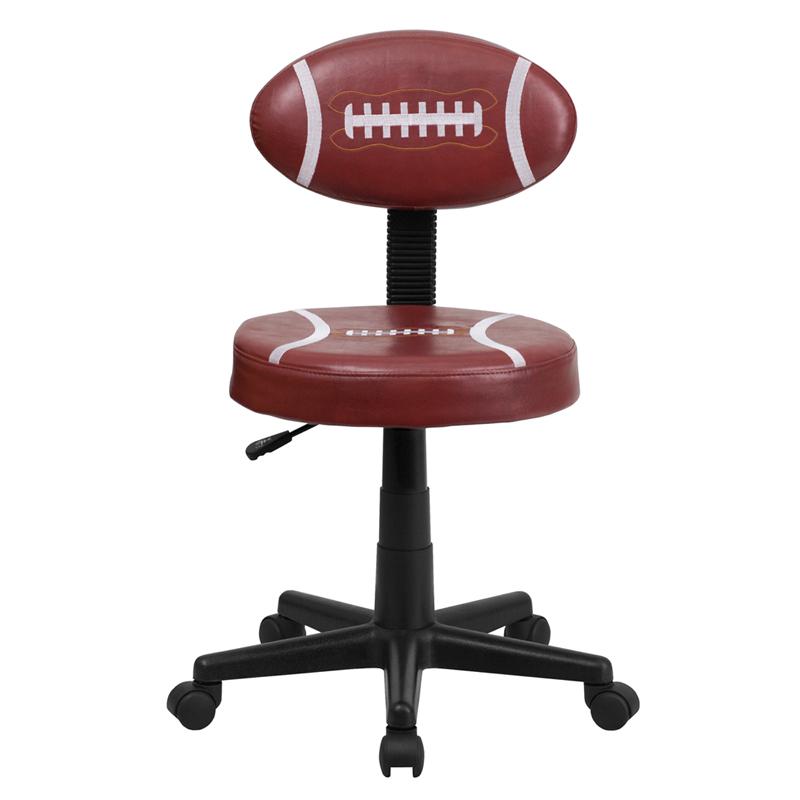 Football Swivel Task Office Chair By Flash Furniture | Office Chairs | Modishstore - 4