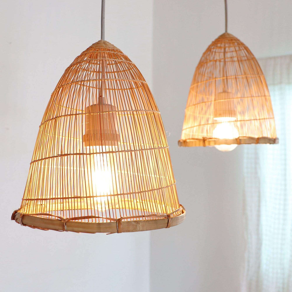 Kon Ra Pat - Bamboo Pendant Light By Thaihome | Pendant Lamps | Modishstore - 6