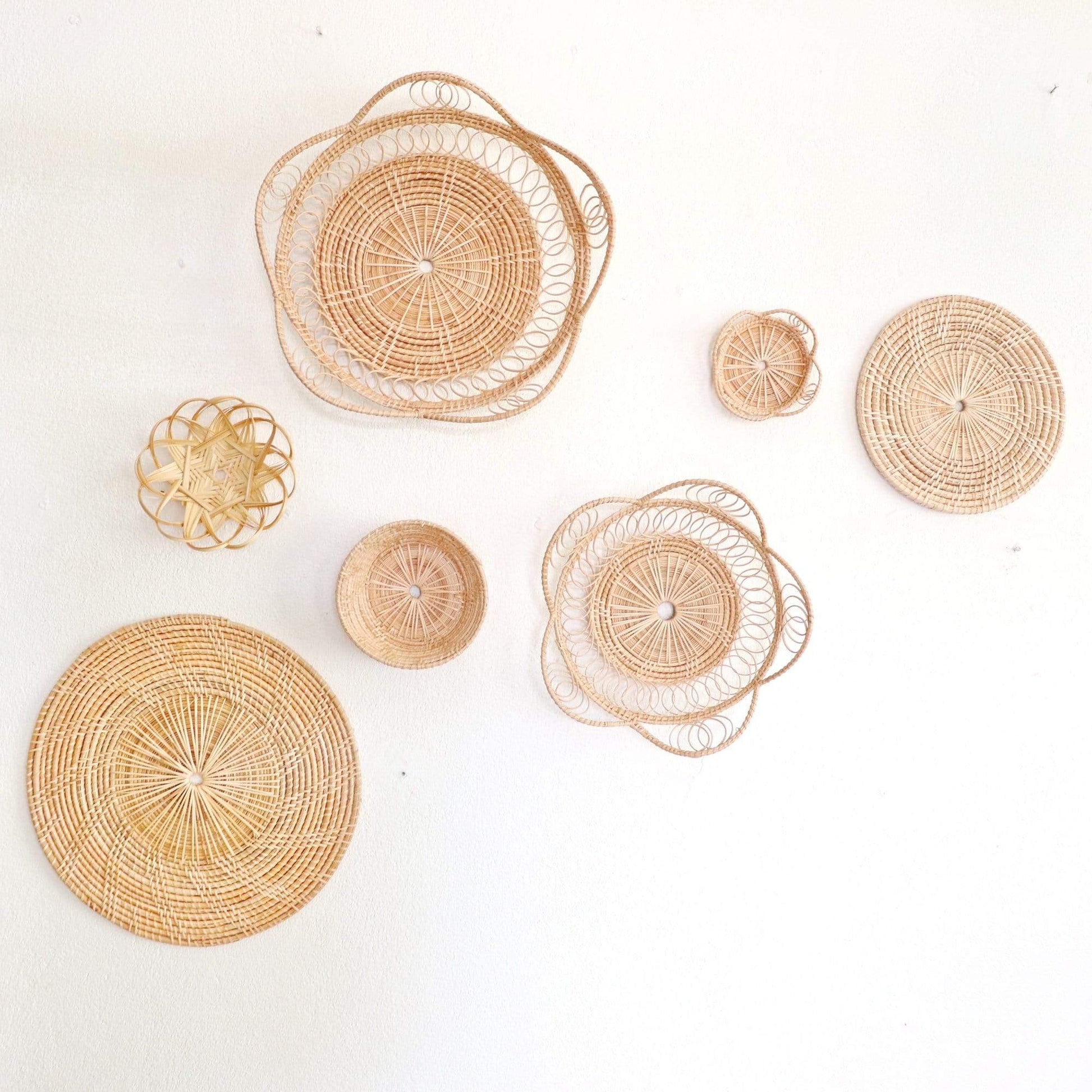 Pe Cha Lee - Wall Hanging DeCor (Set Of 7) By Thaihome | Wall Decor | Modishstore - 5