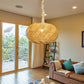 Rattan Spiral Sea Shell Pendant Light by Artisan Living-4