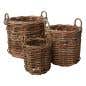 Cabana Basket Collection Set of 2 by Accent Decor