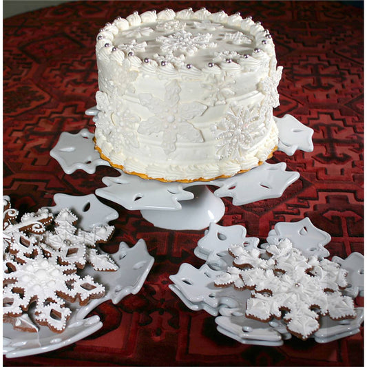 Snowflake Cake Stand ELK Lifestyle | Cake & Tiered Stands | Modishstore