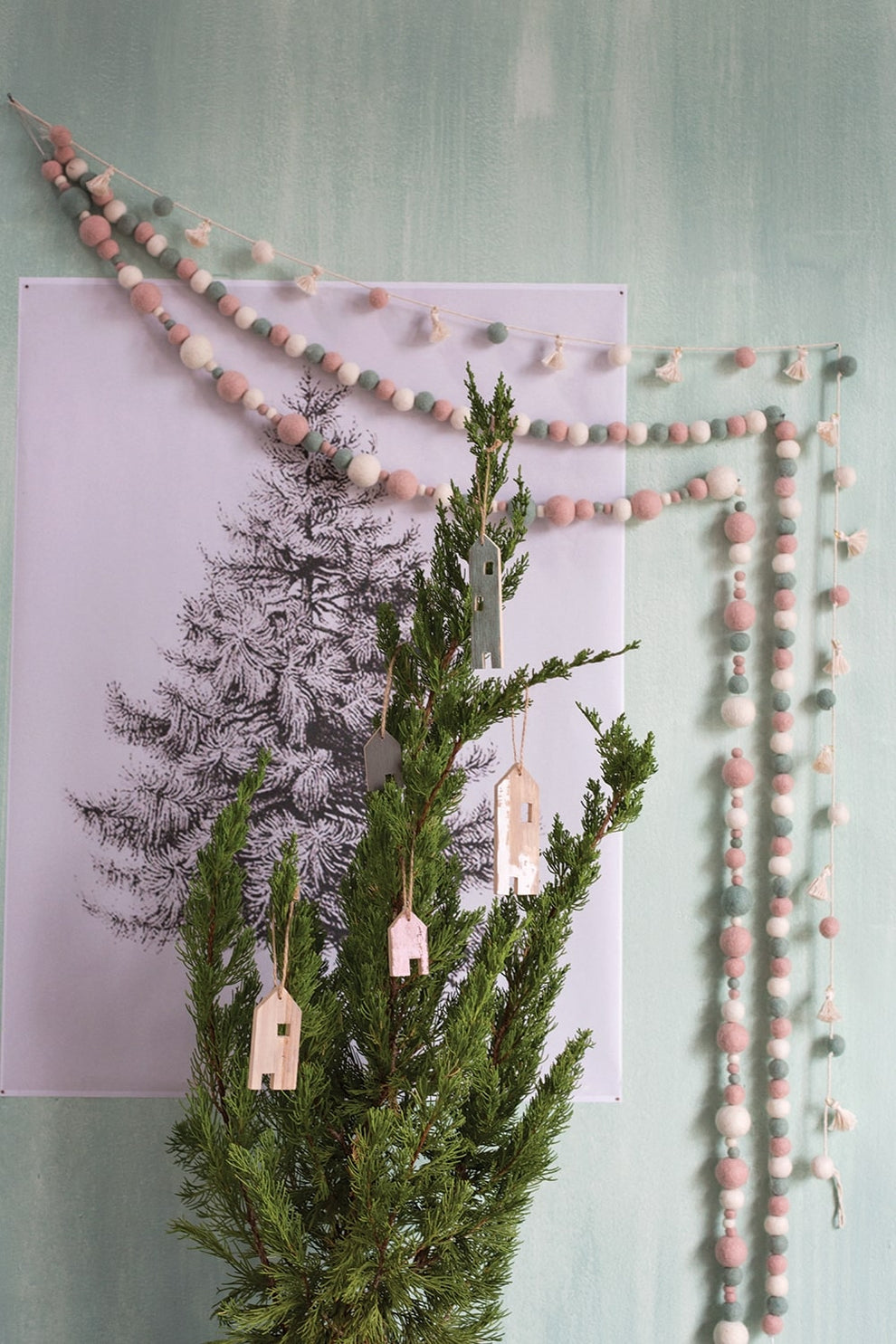 Candy Garland Set Of 4 By Accent Decor | Garland & Wreath | Modishstore - 4