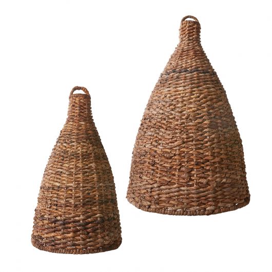 Canto Natural Grass Basket Light Shade By Accent Decor- 2 sizes | Pendant Lamps | Modishstore - 2