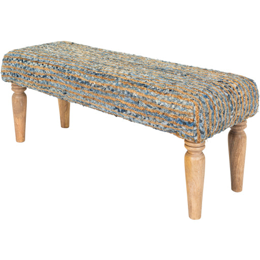 Surya Upholstered Bench - CBI-005 | Stools & Benches | Modishstore-4