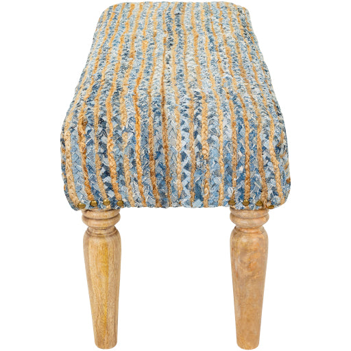 Surya Upholstered Bench - CBI-005 | Stools & Benches | Modishstore-3