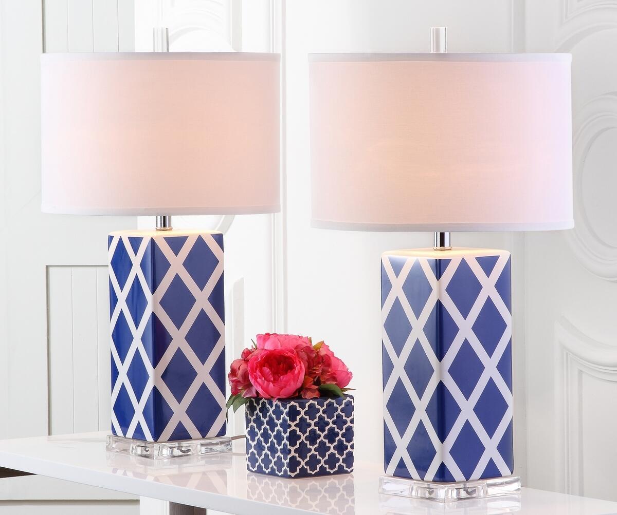 Safavieh Garden Lattice Table Lamp | Table Lamps | Modishstore - 11