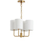 Safavieh Elias Chandelier - Brass Gold | Chandeliers | Modishstore - 2