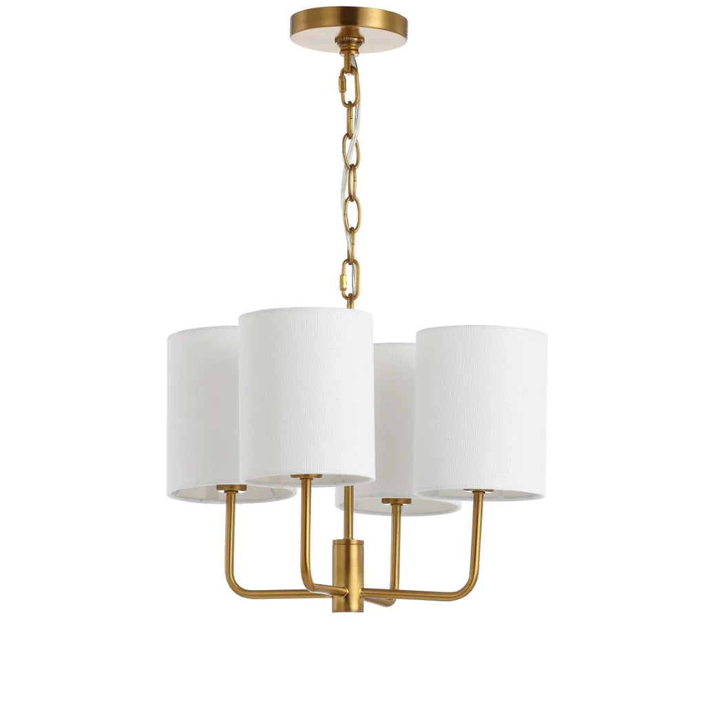 Safavieh Elias Chandelier - Brass Gold | Chandeliers | Modishstore - 2