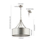 Safavieh Adison Chandelier - Silver | Chandeliers | Modishstore - 3