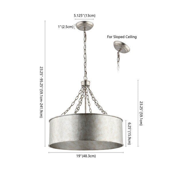 Safavieh Adison Chandelier - Silver | Chandeliers | Modishstore - 3