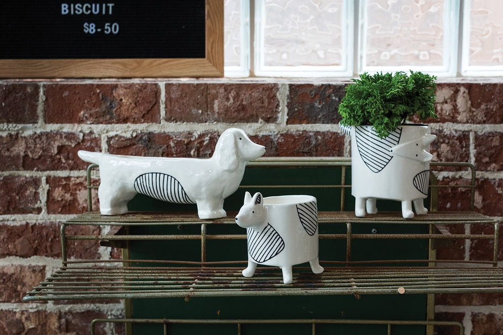 Pot Chappy Collection Set Of 4 By Accent Decor | Outdoor Planters, Troughs & Cachepots | Modishstore - 5